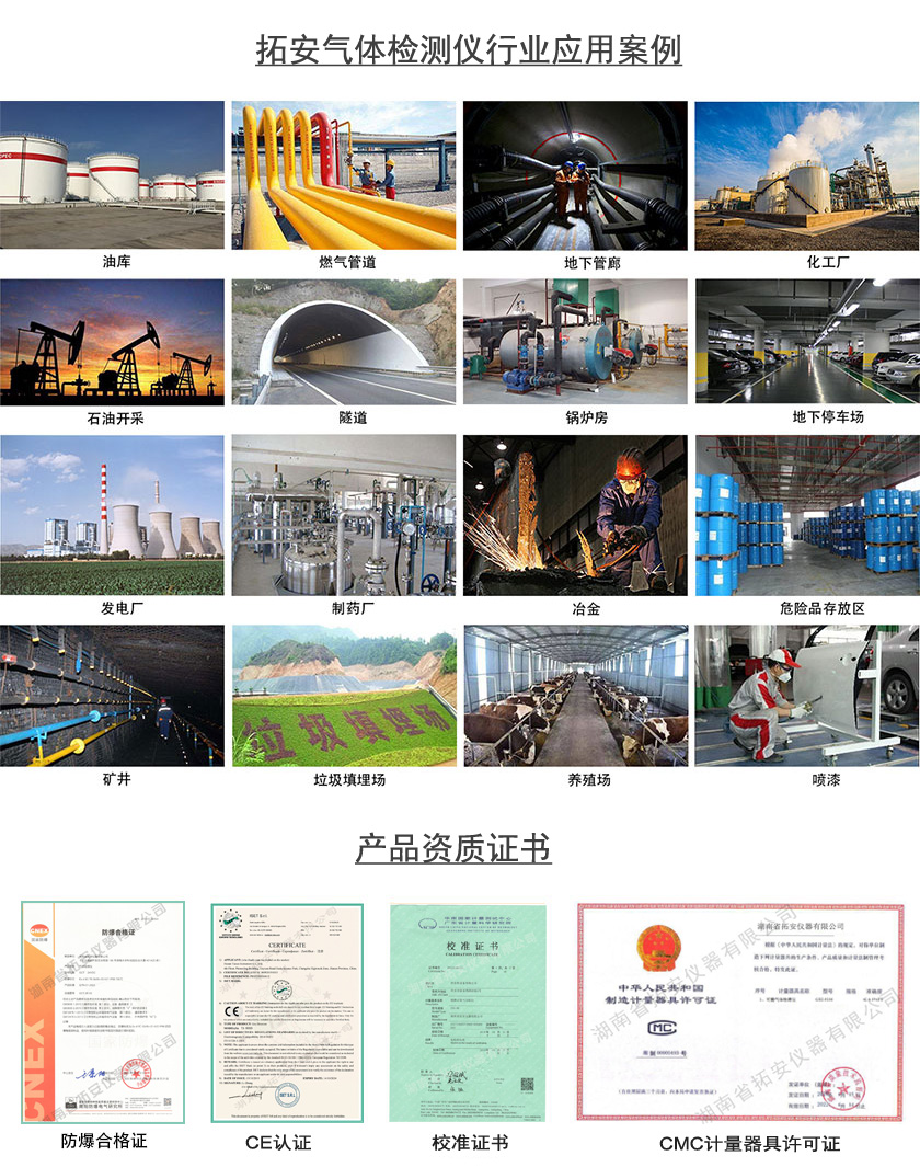 固定式氣體檢測(cè)儀，固定式氣體探測(cè)器-湖南省拓安儀器有限公司
